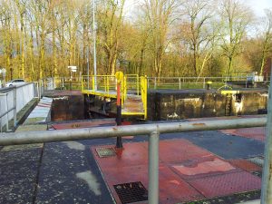 Schleusenbecken Gleesen