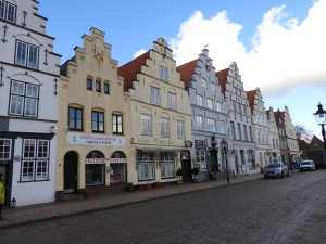 Häuserzeile in Friedrichstadt