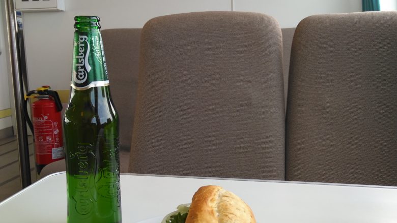 Matjesbrötchen auf der Adler-Express